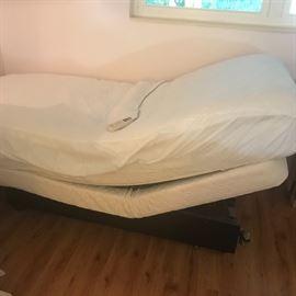 Adjustable Twin Bed with Massager, remote controlled $300 OBO
Head and Foot Adjusts. Clean Mattress with mattress protector.