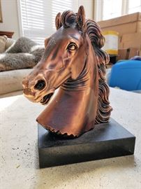 Metal Horse Head