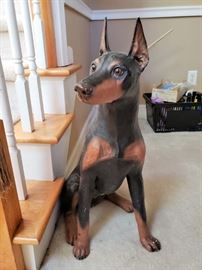 Doberman Figurine