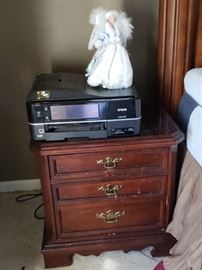 Side Table and Printer
