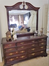 Dresser and Mirror