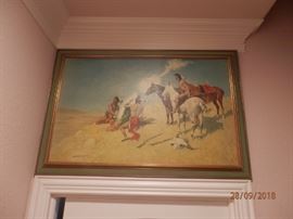 Fredrick Remington Painting