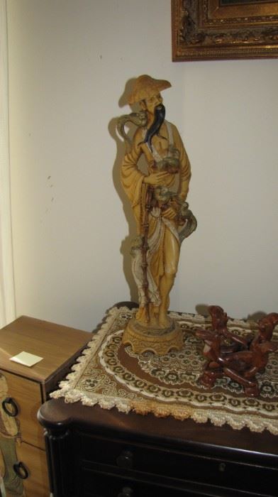 Huge selection of Thai / Philippines hand carved statues. 