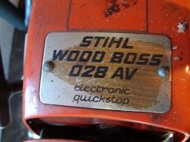 Stihl Chain Saw