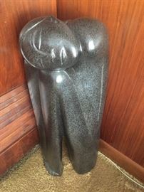 stone carved statue--large