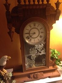 Antique 1887 mantel clock 