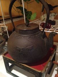 Old Asian tea pot