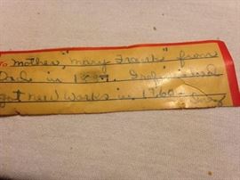 1887 mantel clock provenance