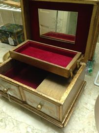 Florentine jewelry box