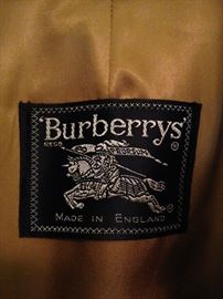 Burberry - made in England