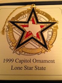 1999 Capitol Ornament of Texas
