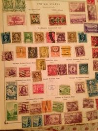 Some of the many stamps