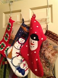 Some of the many stockings