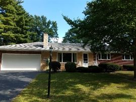 Easy find home is clean, stuffed & is for sale on large lot