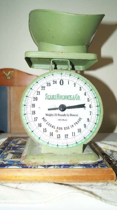 Vintage scales Sears & Roebuck