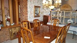 table and chairs