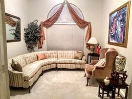 Lovely view of front entrance to Formal Living room