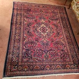 Oriental rug, 80” X  60”