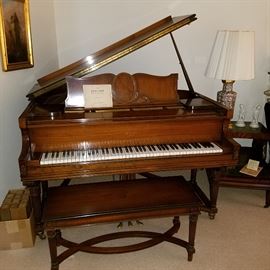 Weber Duo-Art piano, fully restored and playing.