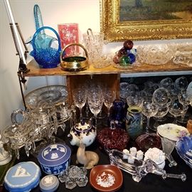 Glassware and china