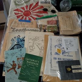 Bill's father's WWII and other military memorabilia