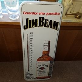 Jim Beam Advertising thermometer