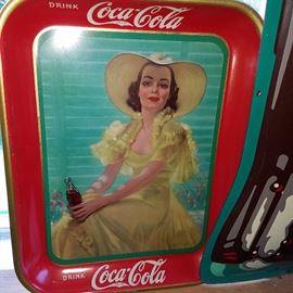 Vintage Coke tray