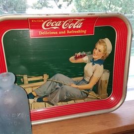 Vintage Coke tray
