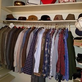 Clothing and hats