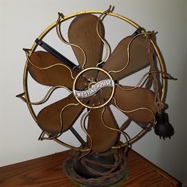 Vintage Westinghouse fan, not texted