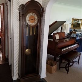 Colonial (Zeeland, MI) Westminster chime early 20th century clock, works