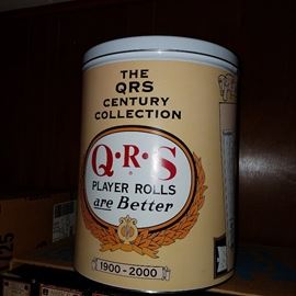 Collector's tin with 10 rolls inside, one with songs from each decade 1900-1990's.  