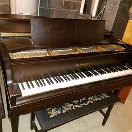 Knabe Ampico A unrestored piano shown in previous picture