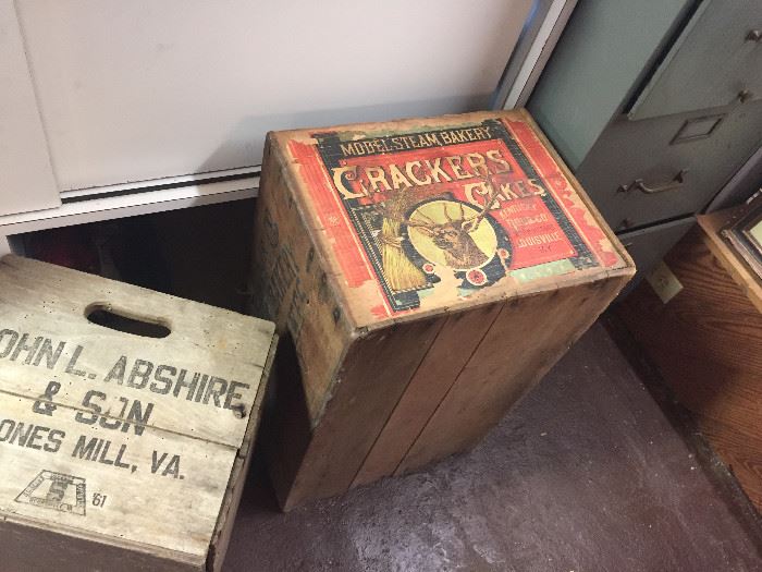Wooden Advertsing Boxes