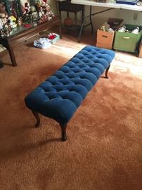 Tufted bed bench