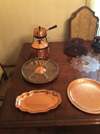 Vintage copper pieces