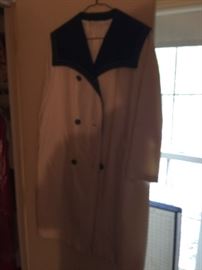 Vintage 60's coat with "Anchor buttons"