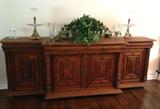 large vintage buffet