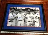Chicago Cubs 1969 infield, autographed and professionally framed
Ron Santo, Don Kessinger, Glenn Beckert, Ernie Banks