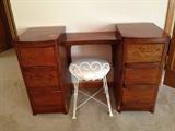 vintage dressing table