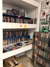 movies and cds
