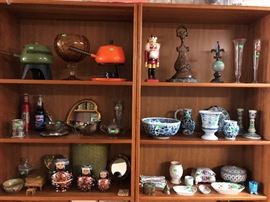 Russian nesting dolls, vases and more