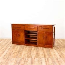 CONTEMPORARY BUFFET SIDEBOARD W/ 2 CABINETS