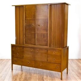 "DREXEL" COUNTERPOINT JOHN VAN KOERT CREDENZA HUTCH
