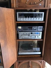 More vintage stereo equipment