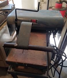 Belsaw Machinery Industrial planer front view