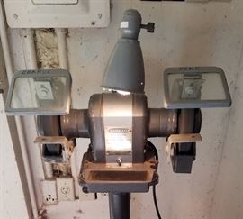 Craftsman Commercial 1/2 horse power twin grinder