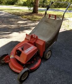 Jacobson rear-bag mower