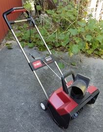 Toro power curve 1800 electric snow blower