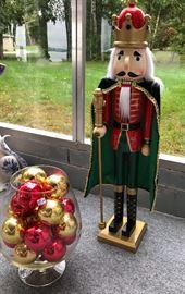 Lots of Christmas decorations